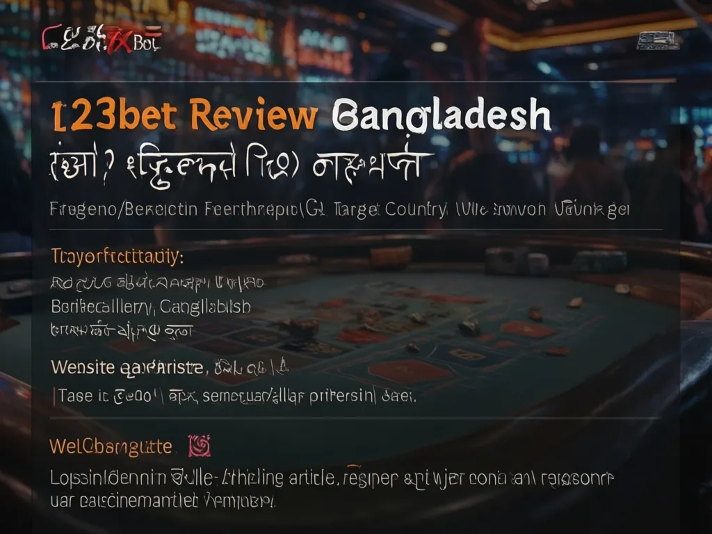123bet Review Bangladesh Official Banner